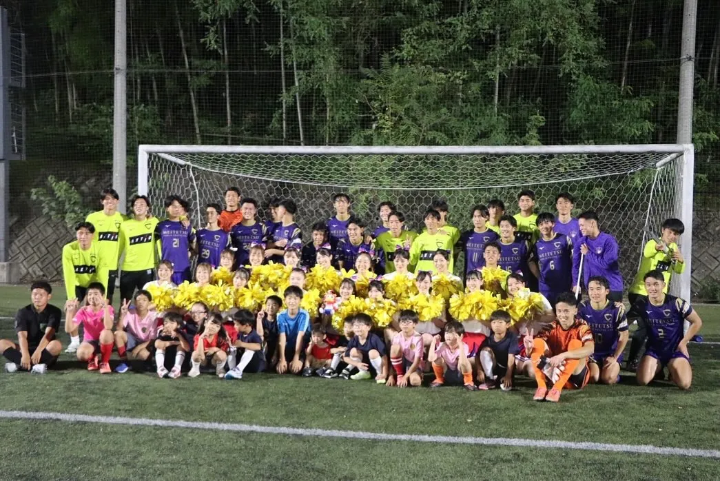 中京大学サッカー部のエスコートキッズをしてきました⚽️