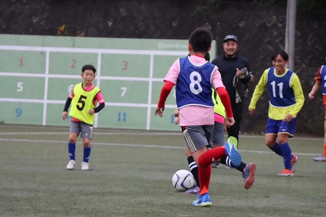 中京大学体育会サッカー部のエスコートキッズをしてきました⚽️