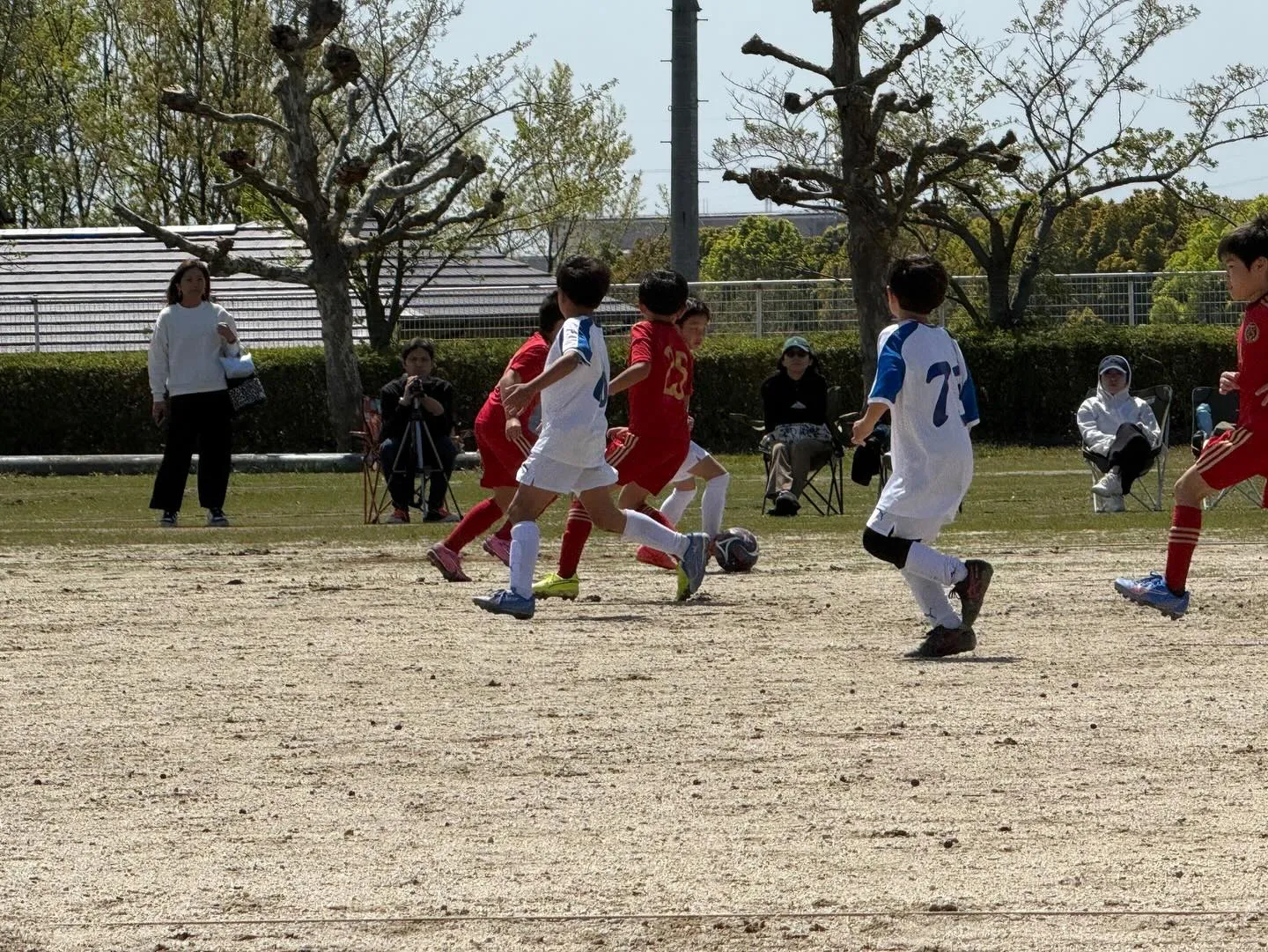 U10新チームになって初めての公式戦でした。