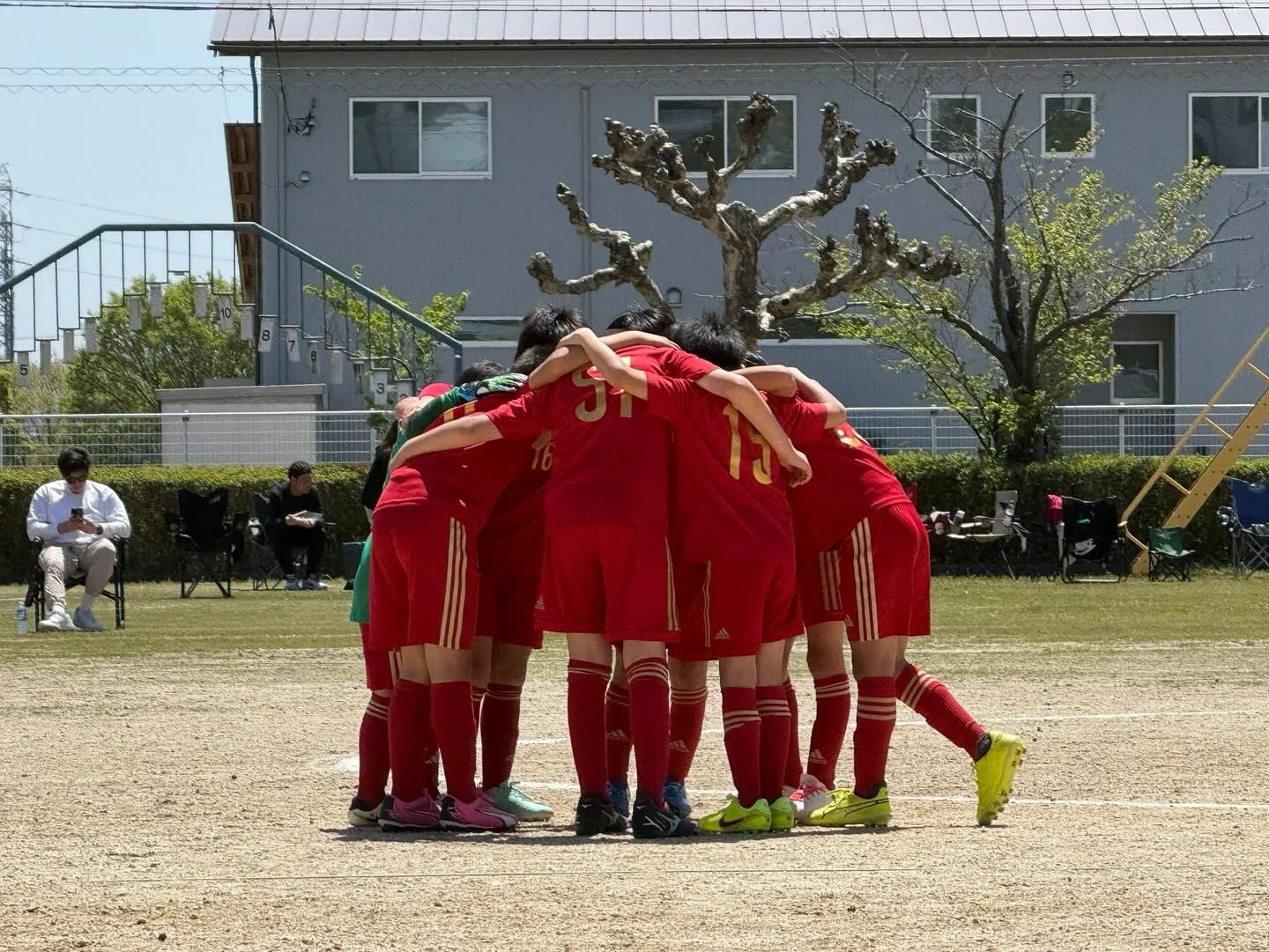 普段の取り組みが試合の結果に出てしまいました。