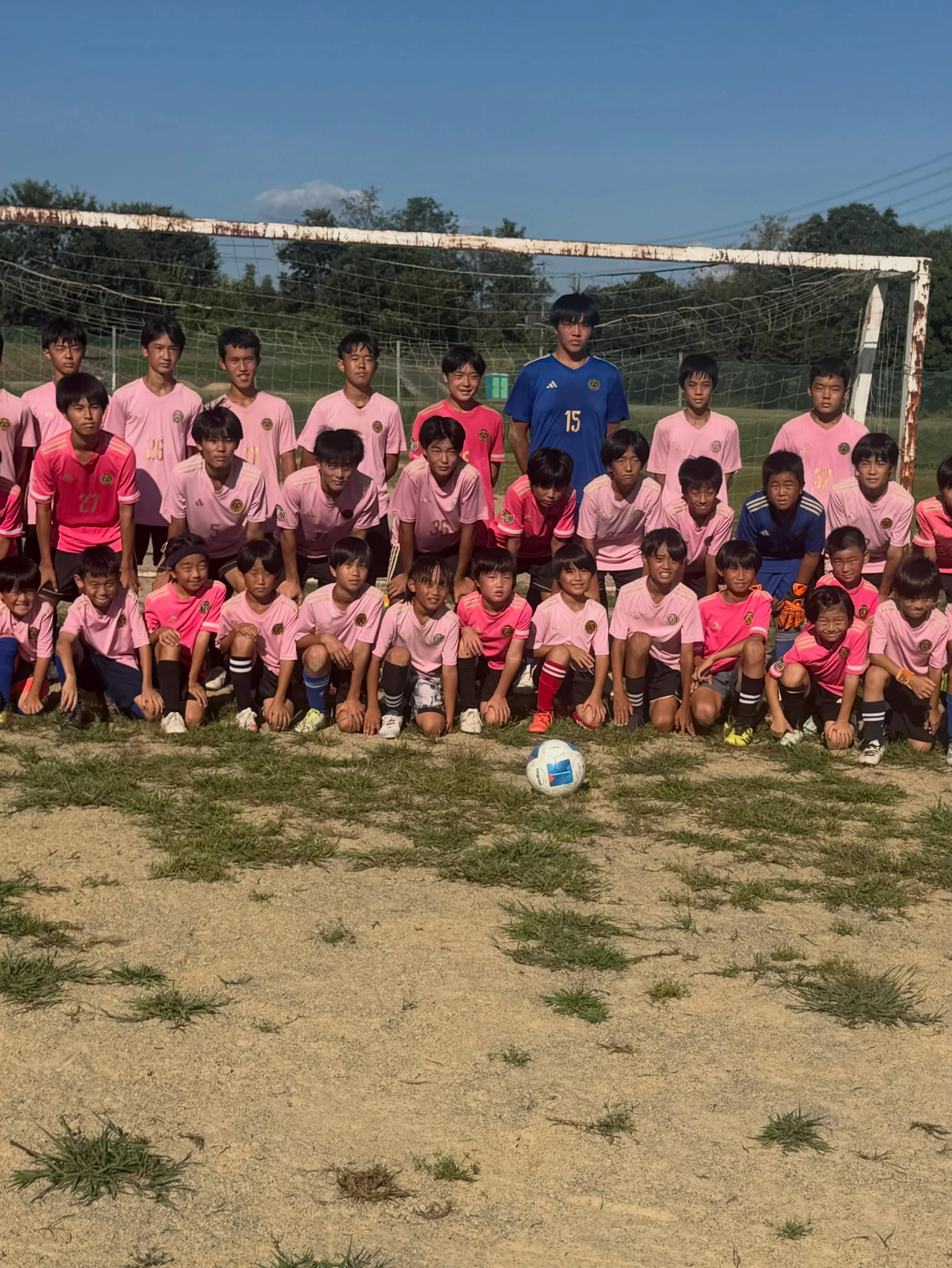 2027年度 新中学1年生・新中学2年生の選手募集