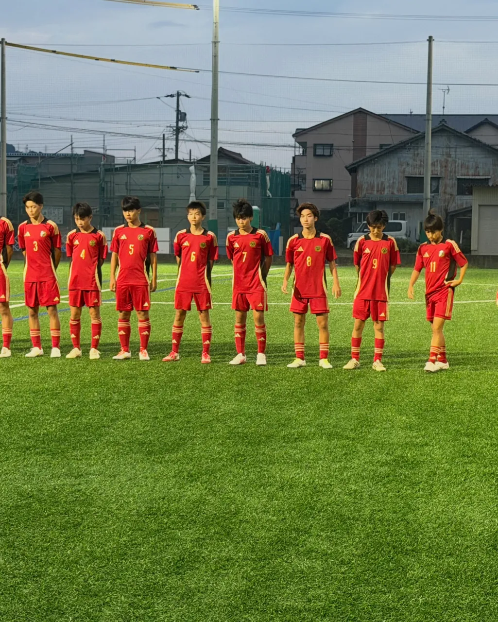 U15リーグ 3部1stリーグ 第7節最終戦
